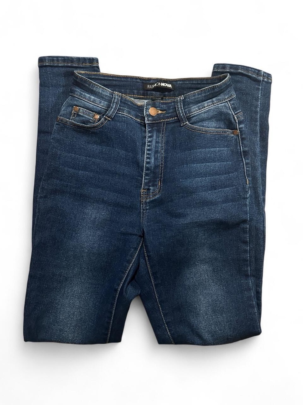 Fashion Nova Women’s Dark Blue Skiny Jeans